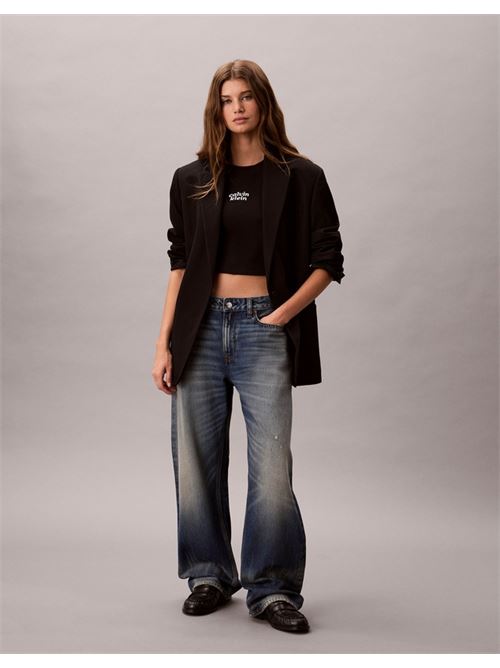 ss seasonal logo baby tee CALVIN KLEIN JEANS | LV047G828GUB1